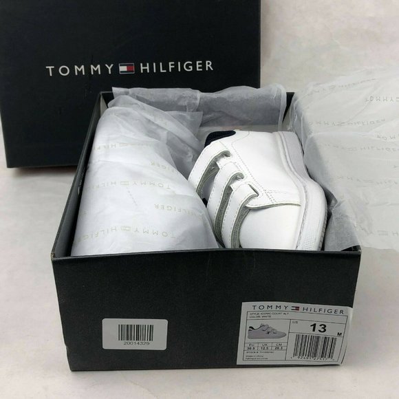 Tommy Hilfiger Little Kid's Iconic Court Alt Shoes - Picture 6 of 10